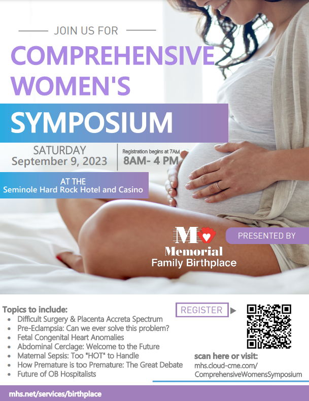 Comprehensive Women's Symposium - High Risk Obstetrics Banner