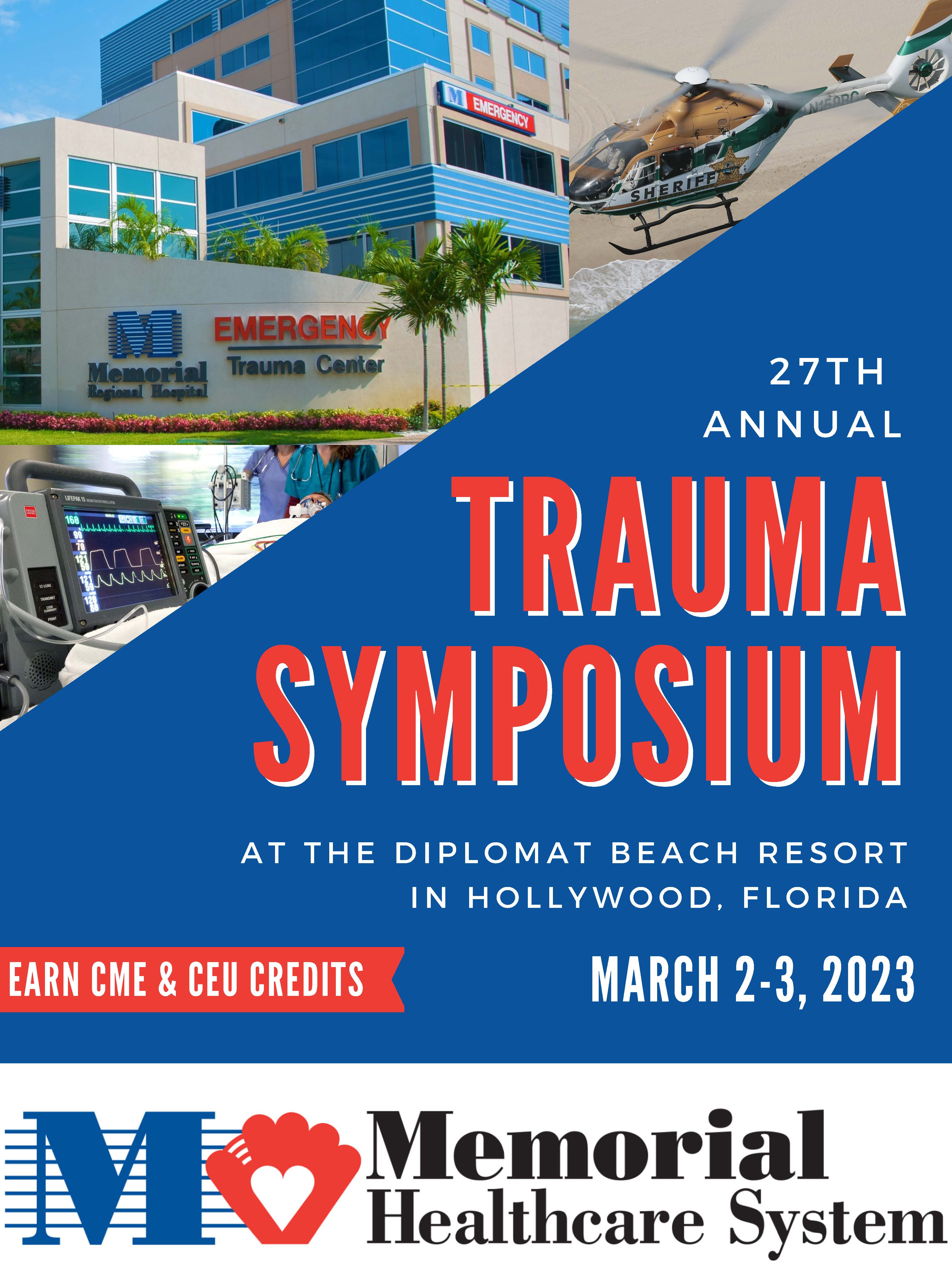 27th Annual Trauma Symposium Banner